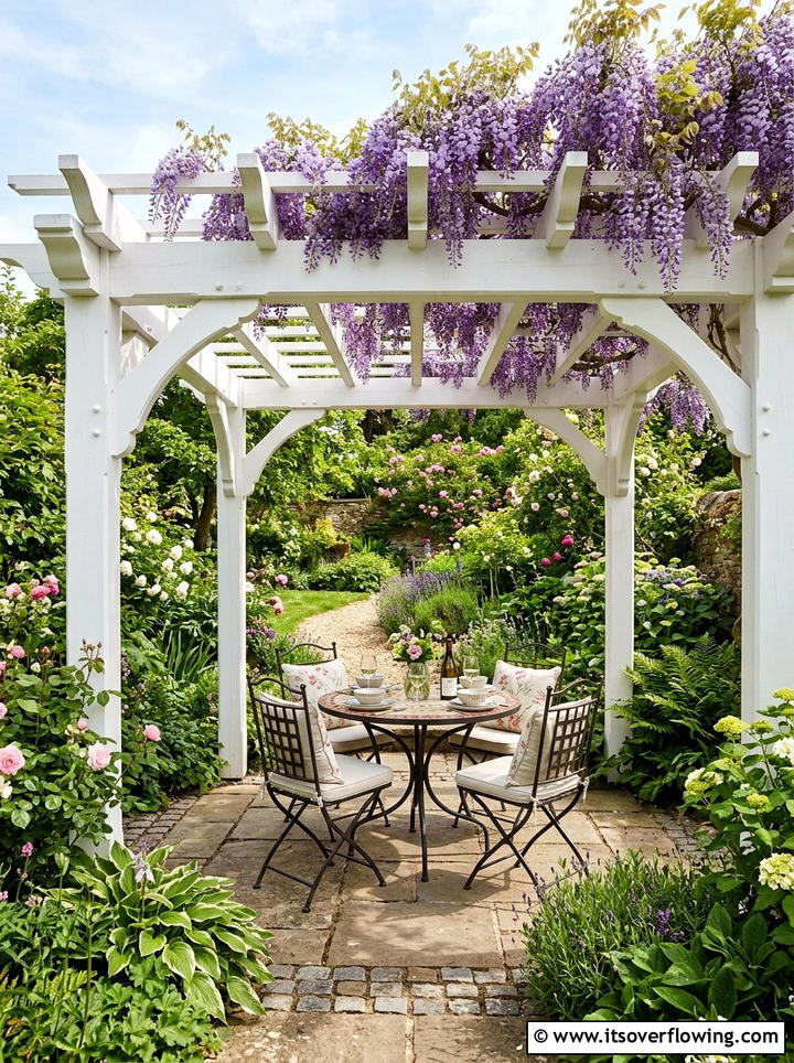 Pergola Over Small Patio - 25 small garden ideas with cozy seating