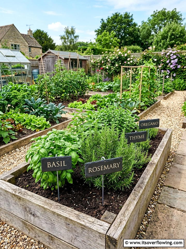 Personalized herb garden markers - 25 backyard decorating ideas with personalized decor
