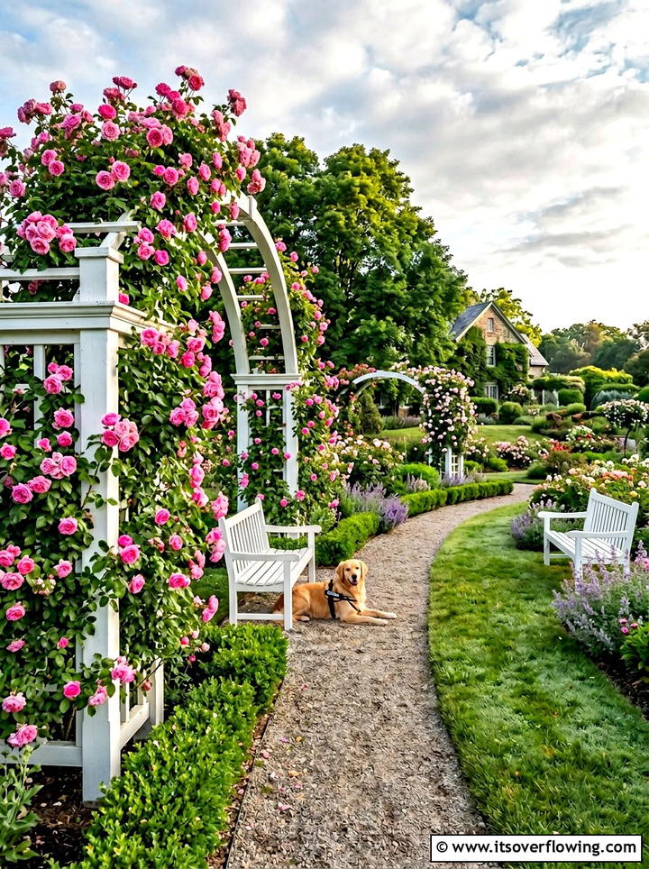Pet Friendly Rose Garden - 25 small garden ideas with pet friendly plants