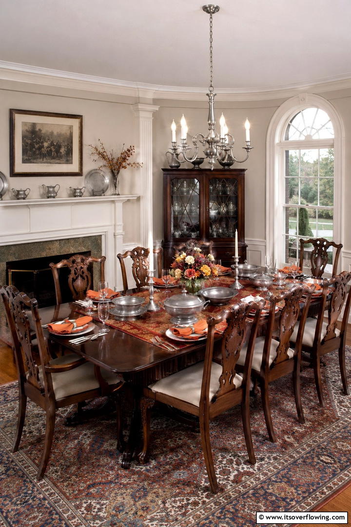 Pewter Serving Pieces - 50 Fall Table Decor Ideas Roundup- Seasonal Styling