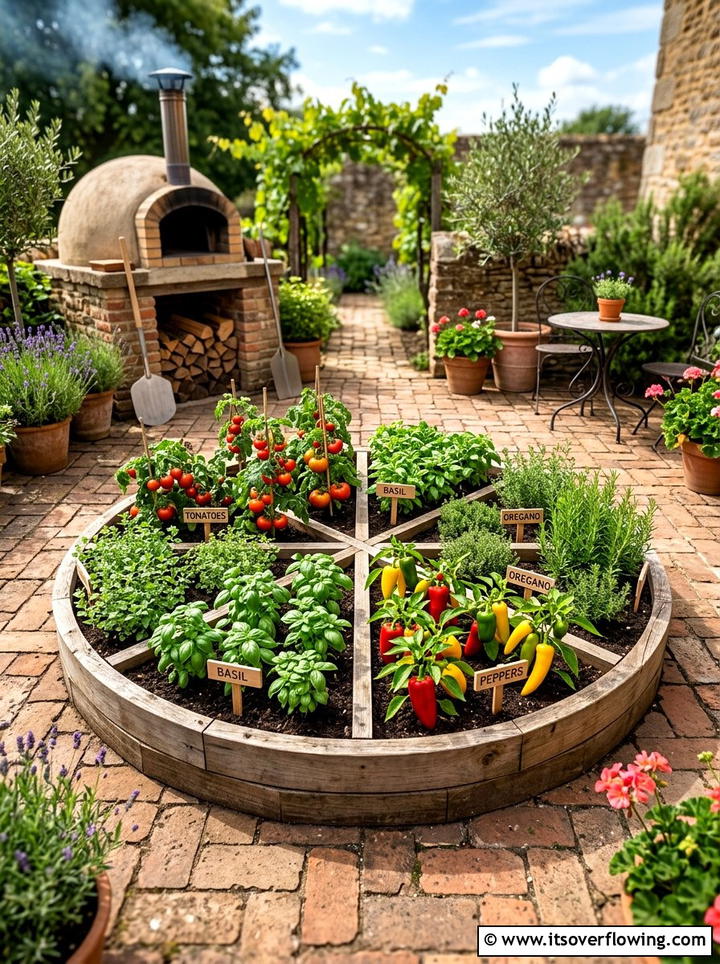 Pizza garden - 25 creative garden ideas with kids garden zone