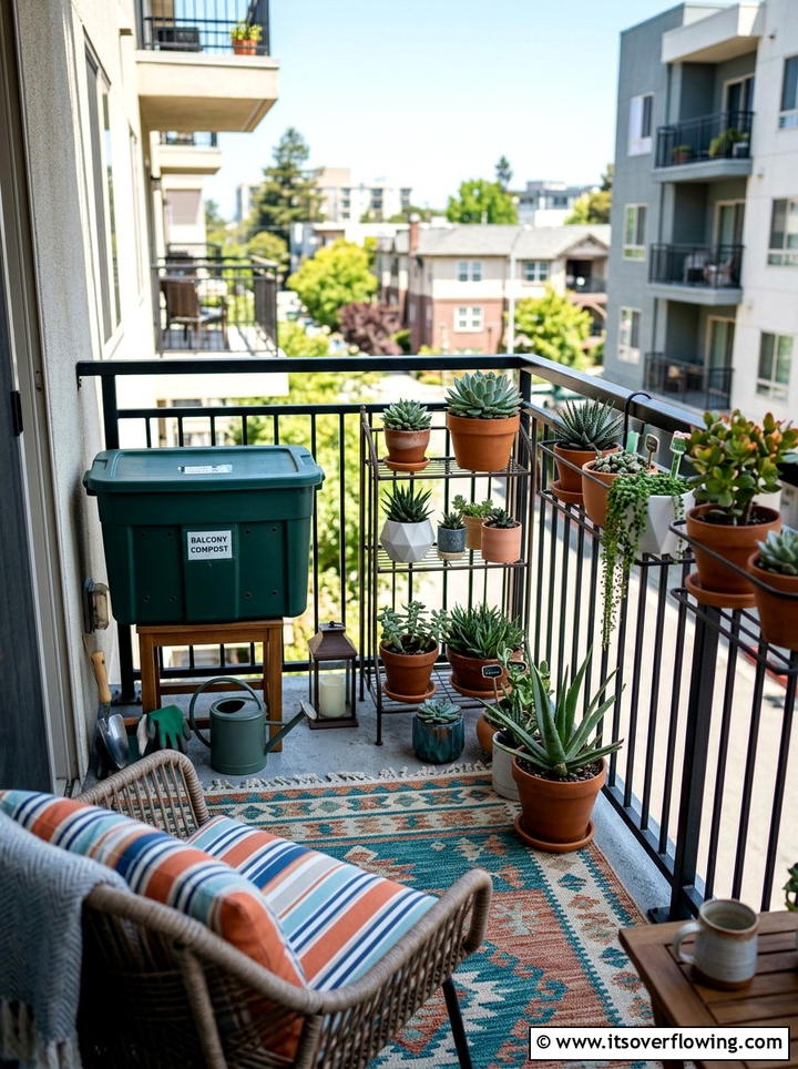 Plastic Tote Composter - 25 upcycled garden ideas with compost bins