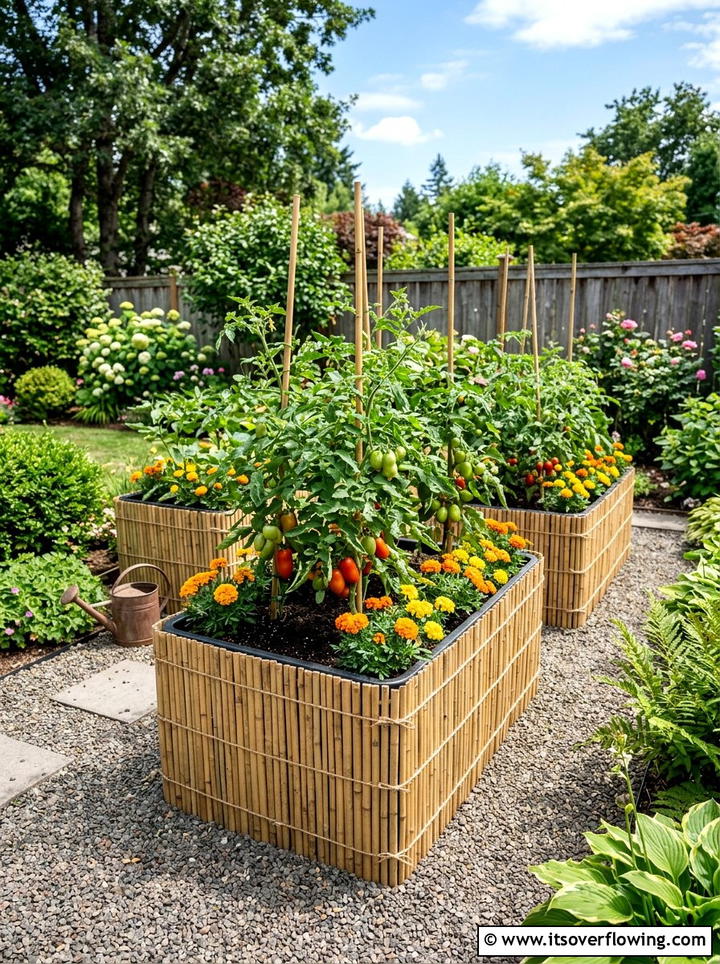 Plastic Tub Planter Box - 25 cheap garden ideas with dollar store decor