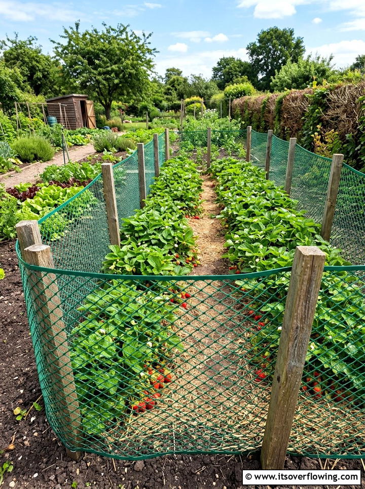Plastic mesh garden fence - 25 recycled garden ideas with recycled plastic projects