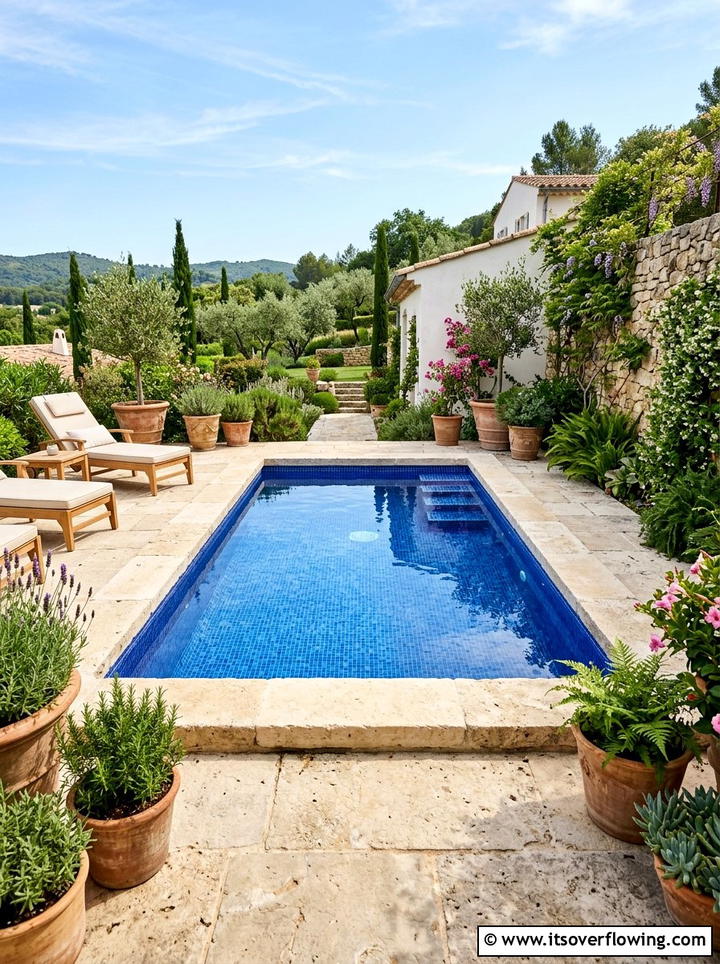 Plunge Pool - 25 backyard ideas with mediterranean style