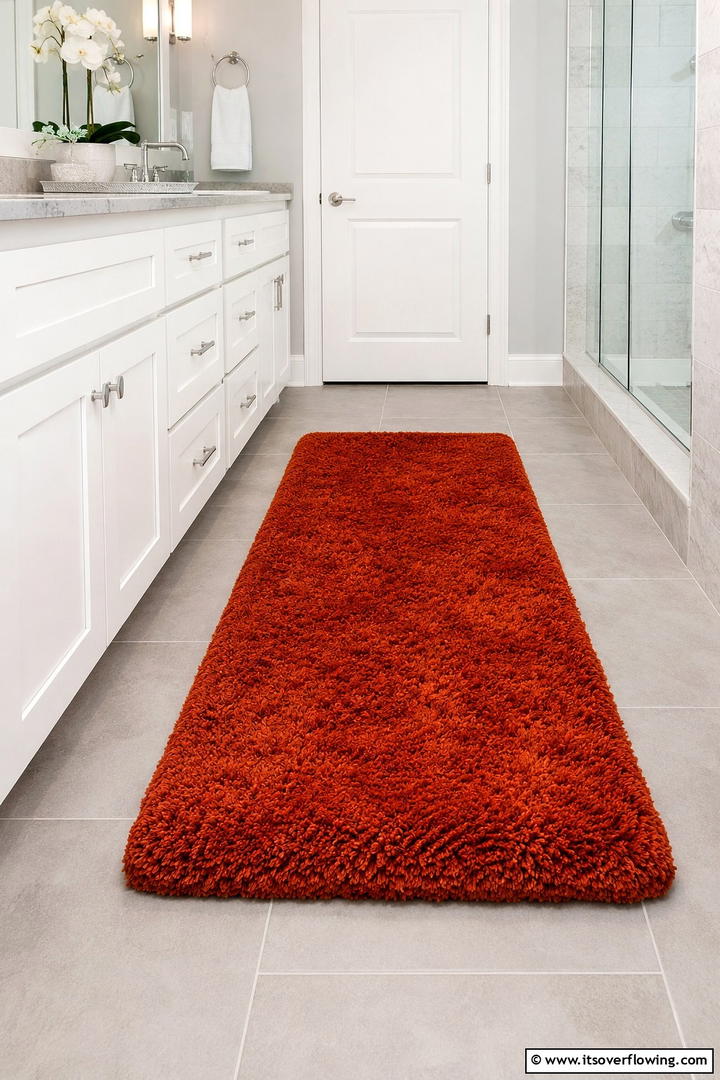 Plush Bathroom Rug - 50 Fall Bathroom Decor Ideas Roundup- Timeless Tips