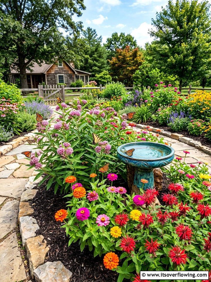 Pollinator Friendly Garden - 25 garden design ideas for suburban backyards