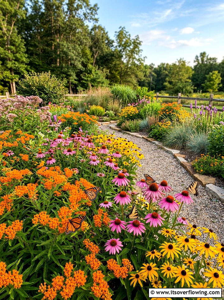 Pollinator Garden - 25 cheap garden ideas with perennials