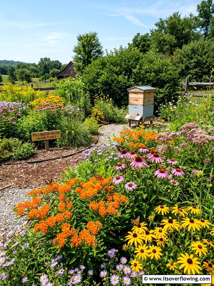 Pollinator Garden - 25 creative garden ideas