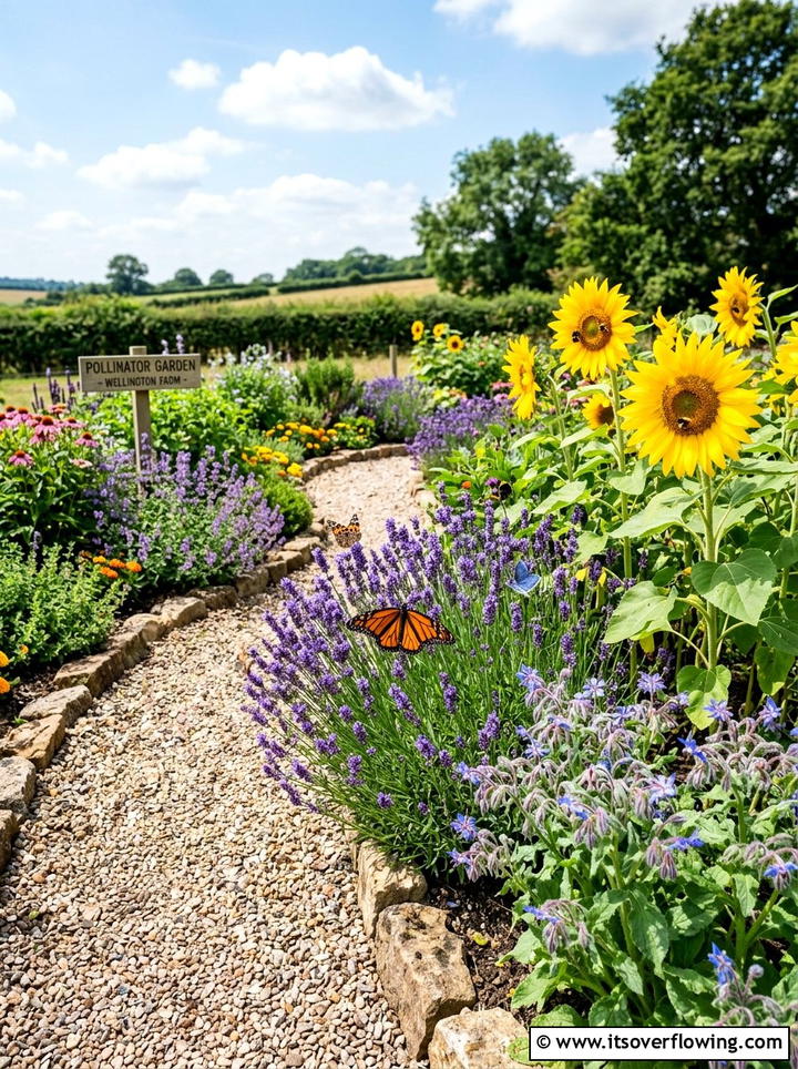 Pollinator Herb Garden Ideas - 25 garden design ideas with herbs and flowers