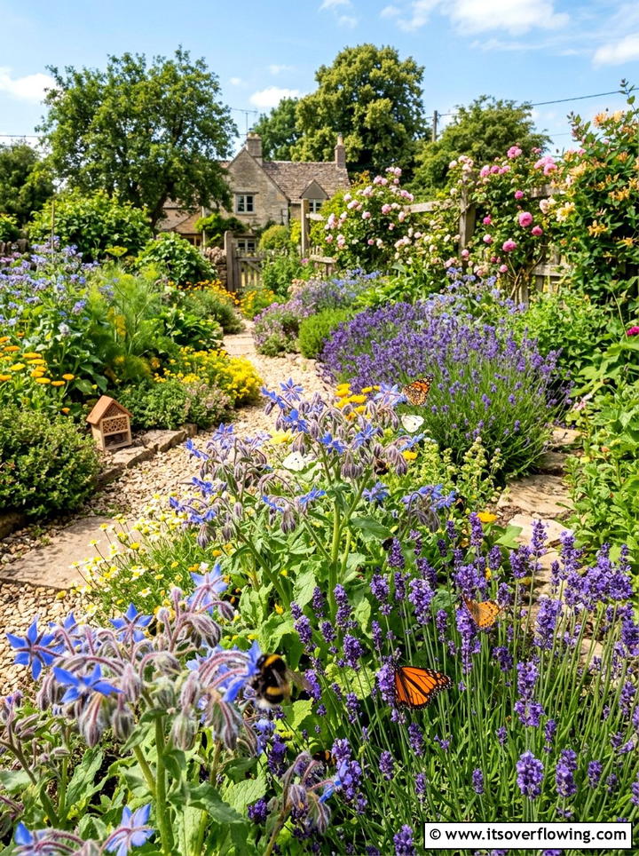 Pollinator Herb Garden - 25 garden ideas with herbs