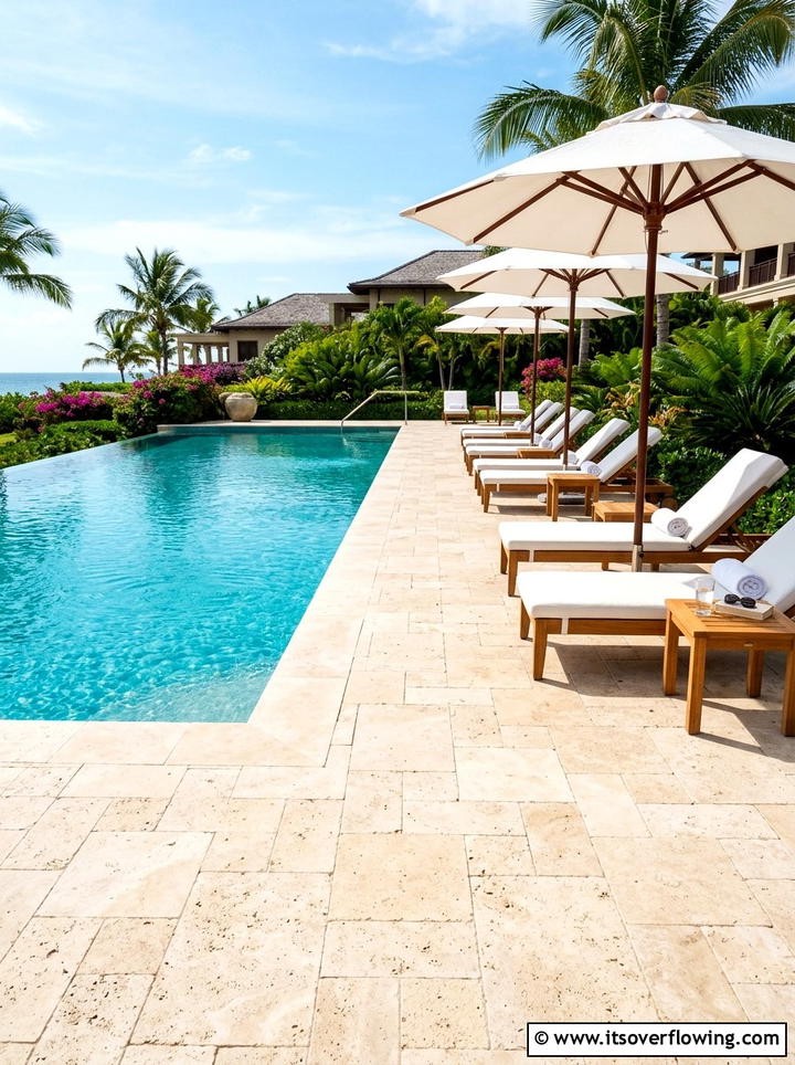 Pool Deck Pavers - 25 backyard ideas with pavers
