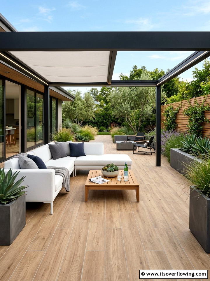 Porcelain Outdoor Paver - 25 garden ideas with pavers