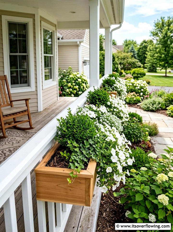 Porch Planter Box - 25 front porch ideas for curb appeal