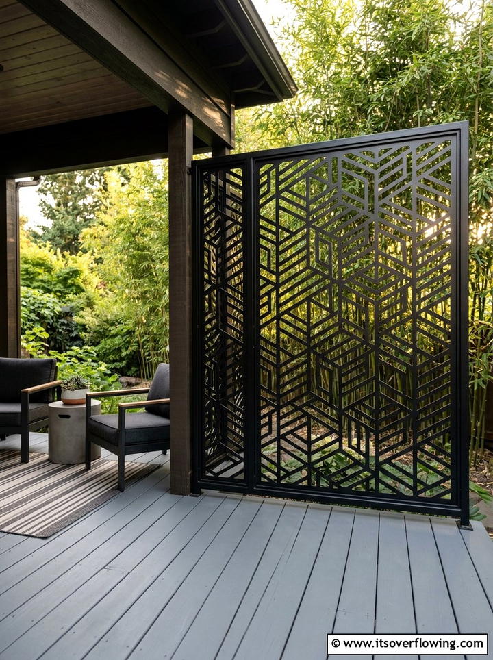 Porch Privacy Screen - 25 front porch ideas for narrow entry