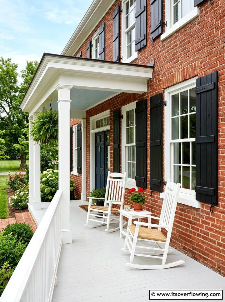 Porch Shutters - 25 front porch ideas diy