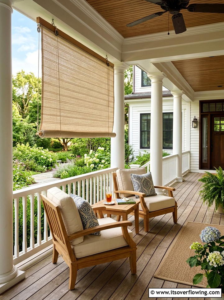 Porch Sun Shade - 25 front porch ideas for hot climates