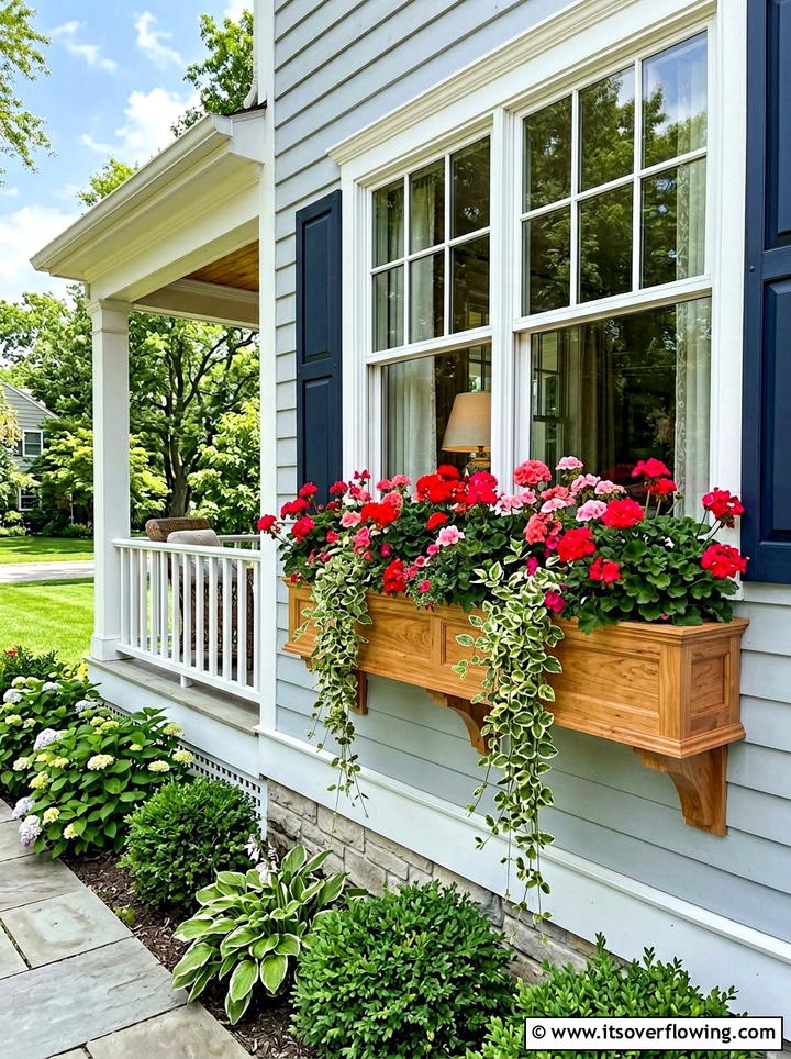 Porch Window Boxes - 25 front porch decor ideas with florals