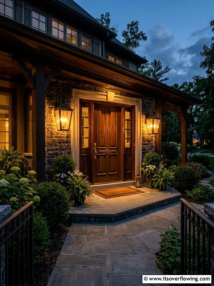 Porch lighting fixtures - 25 front porch decor ideas for summer