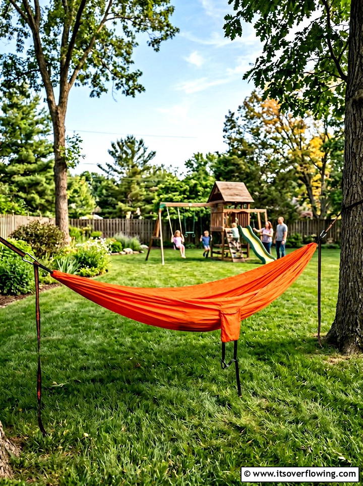 Portable Camping Hammock - 25 garden decor ideas with hammocks