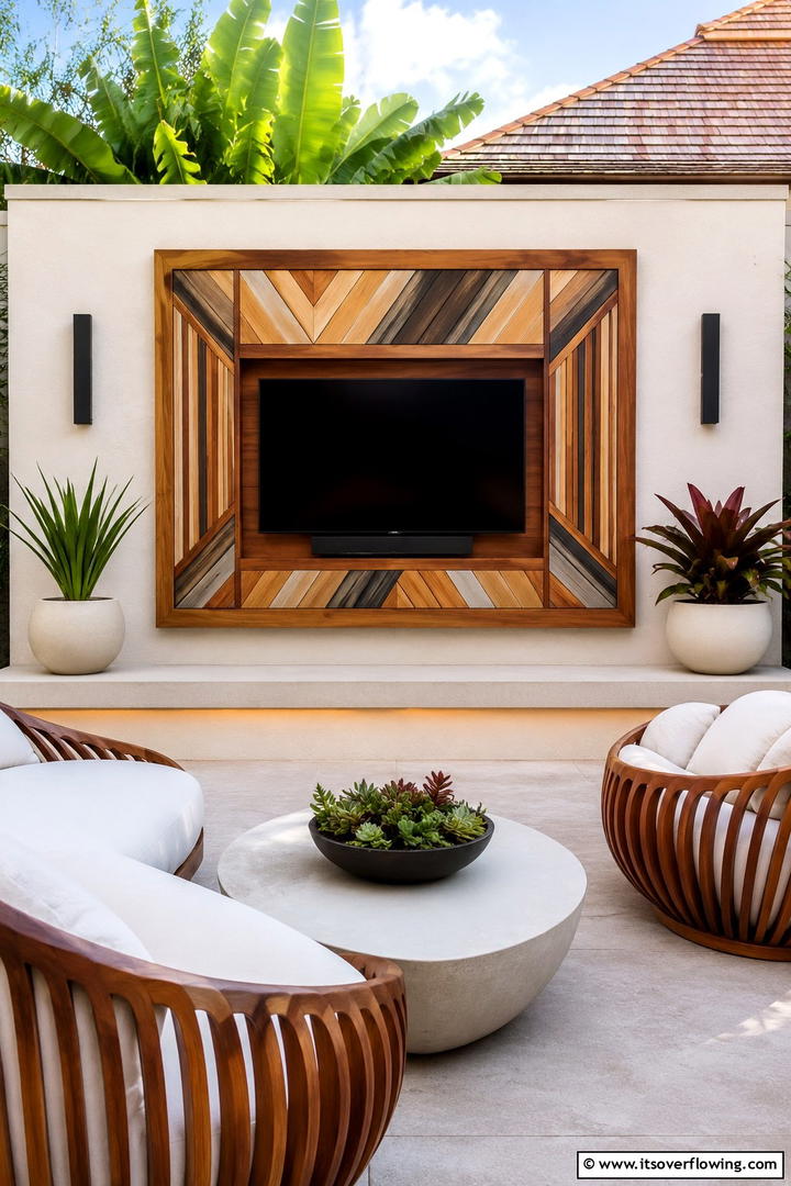 Portable Outdoor Theater - 30 Outdoor TV Ideas for Entertainment Under the Sky