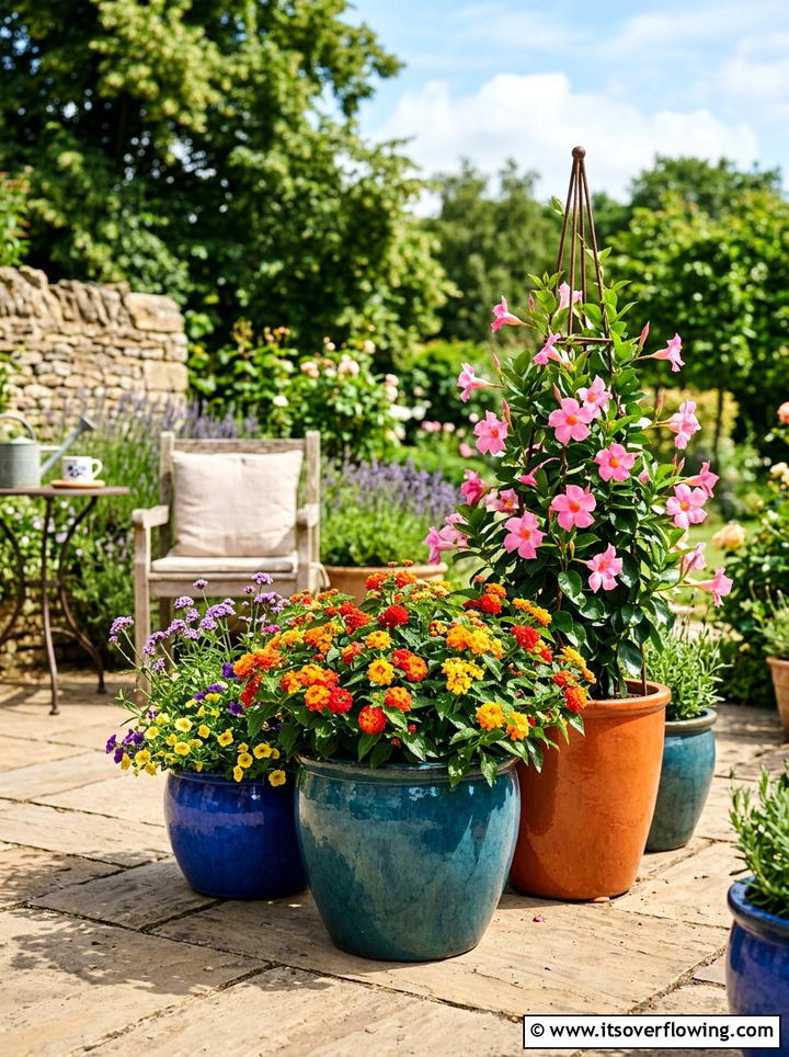 Potted Sun Plants - 25 garden ideas for hot climate