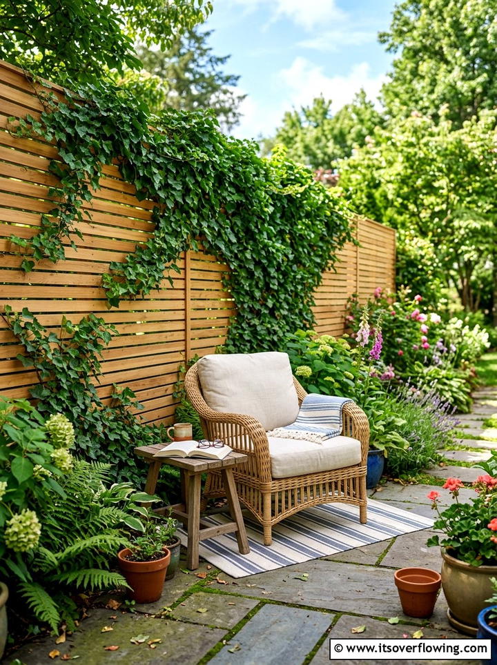 Privacy Fence Screen - 25 creative garden ideas for suburban homes