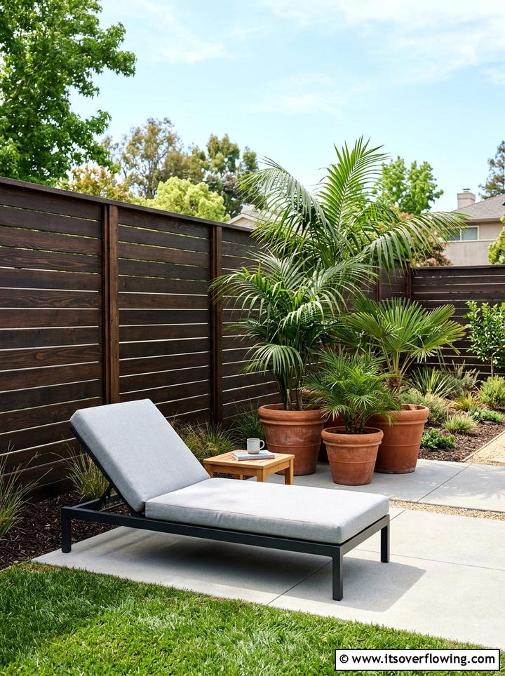 Privacy Fence Screen - 25 backyard ideas for flat yards