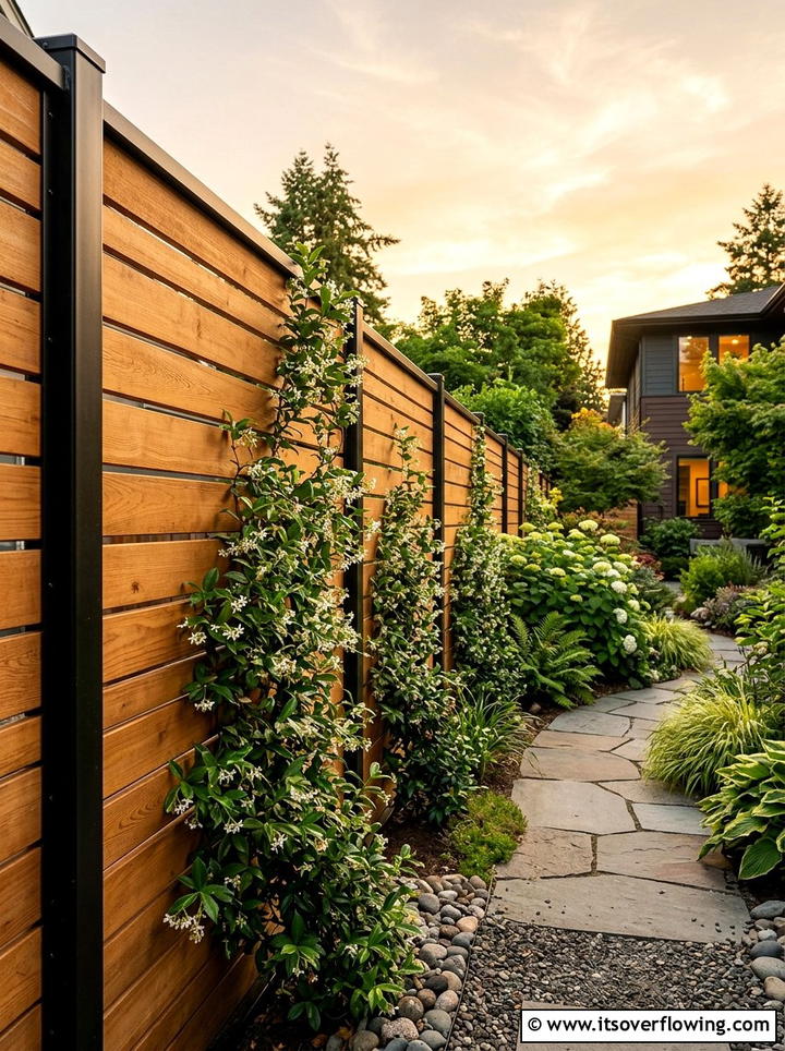 Privacy Fence Screening - 25 garden design ideas for side yard strips
