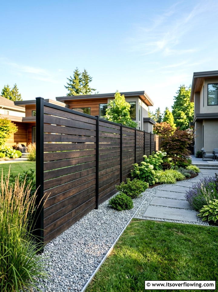 Privacy Fencing - 25 backyard ideas for year round use
