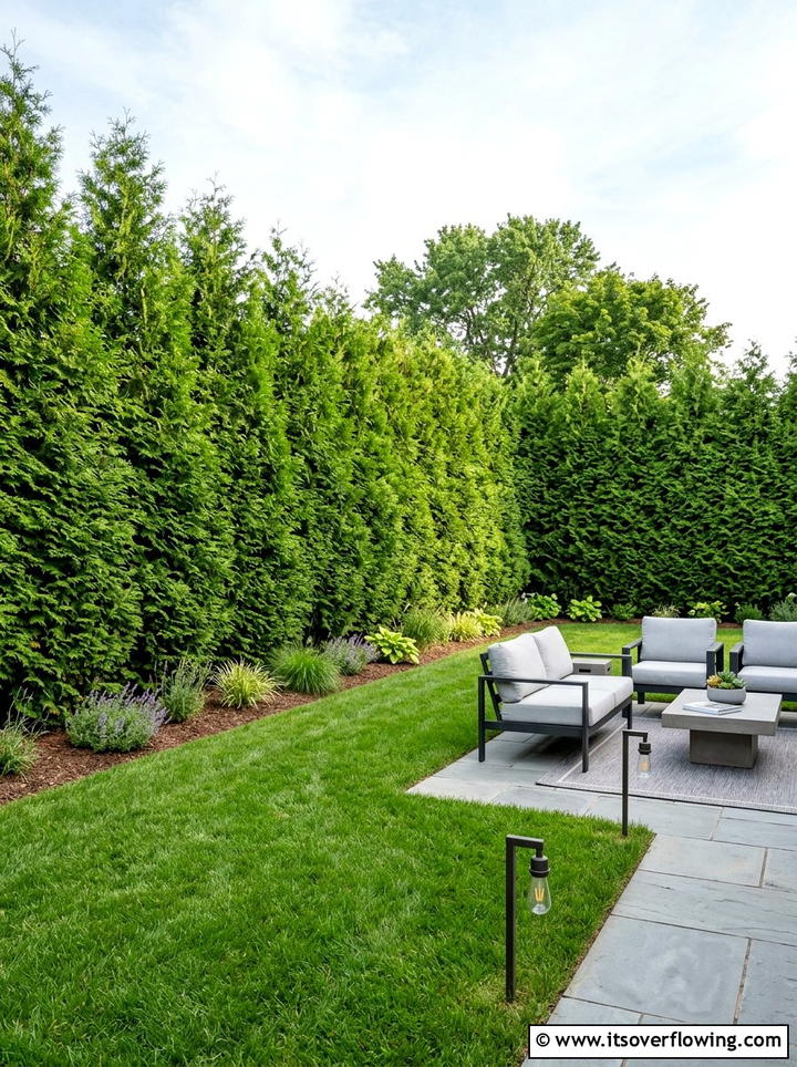 Privacy Hedge For Backyard - 25 backyard ideas with hedges