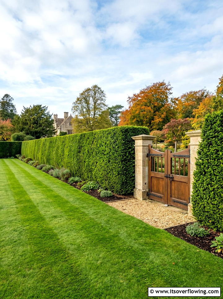 Privacy Hedge For Fall - 25 garden ideas for fall