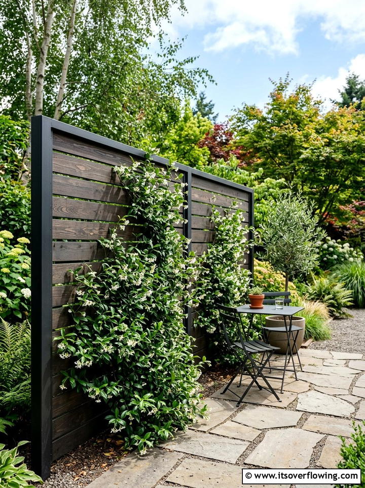 Privacy Screen Fence - 25 backyard ideas for small yards