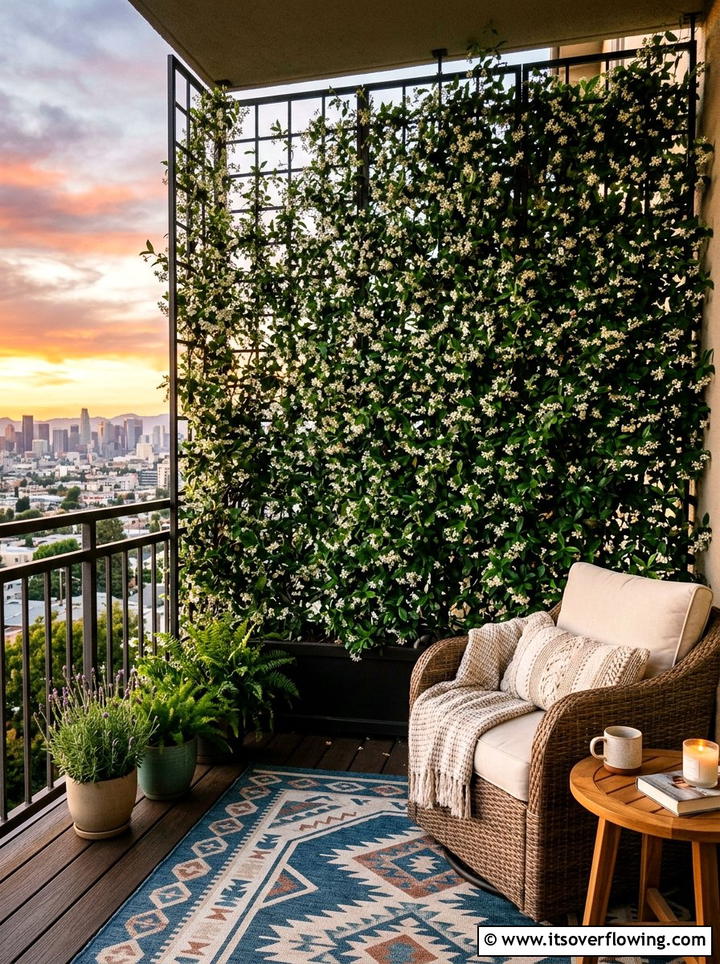 Privacy Screen Trellis For Balcony - 25 small garden ideas with trellis