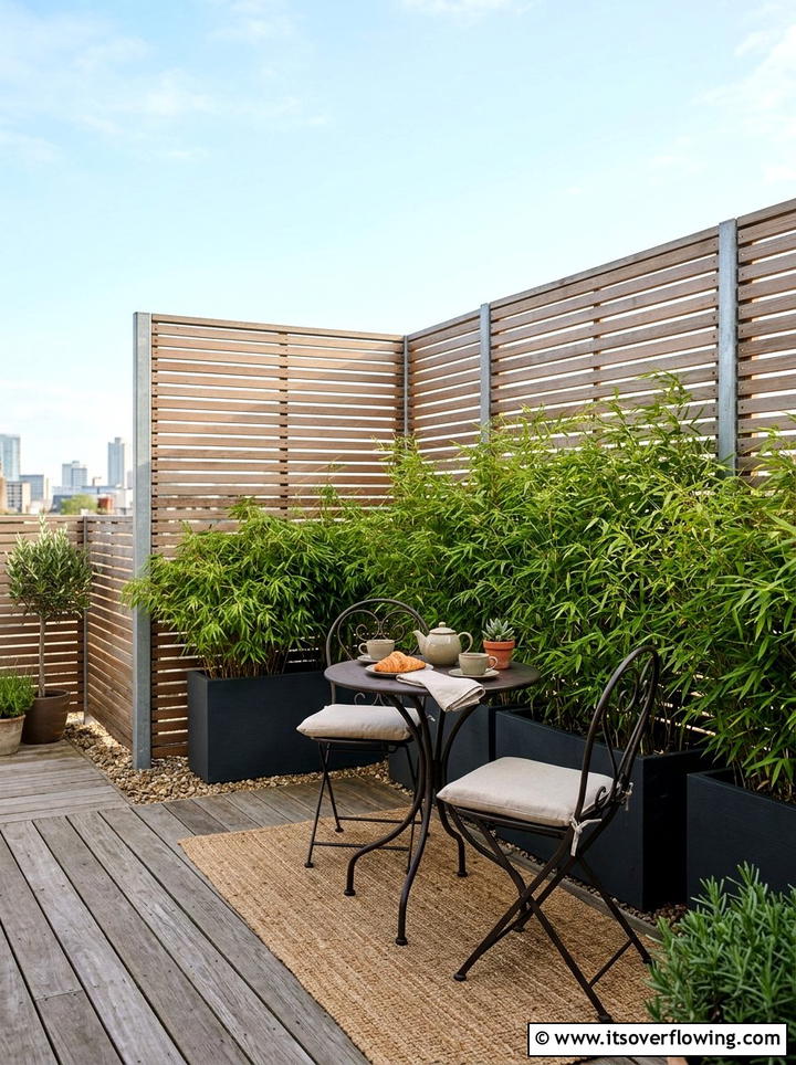 Privacy Screens For City Gardens - 25 creative garden ideas for rooftops