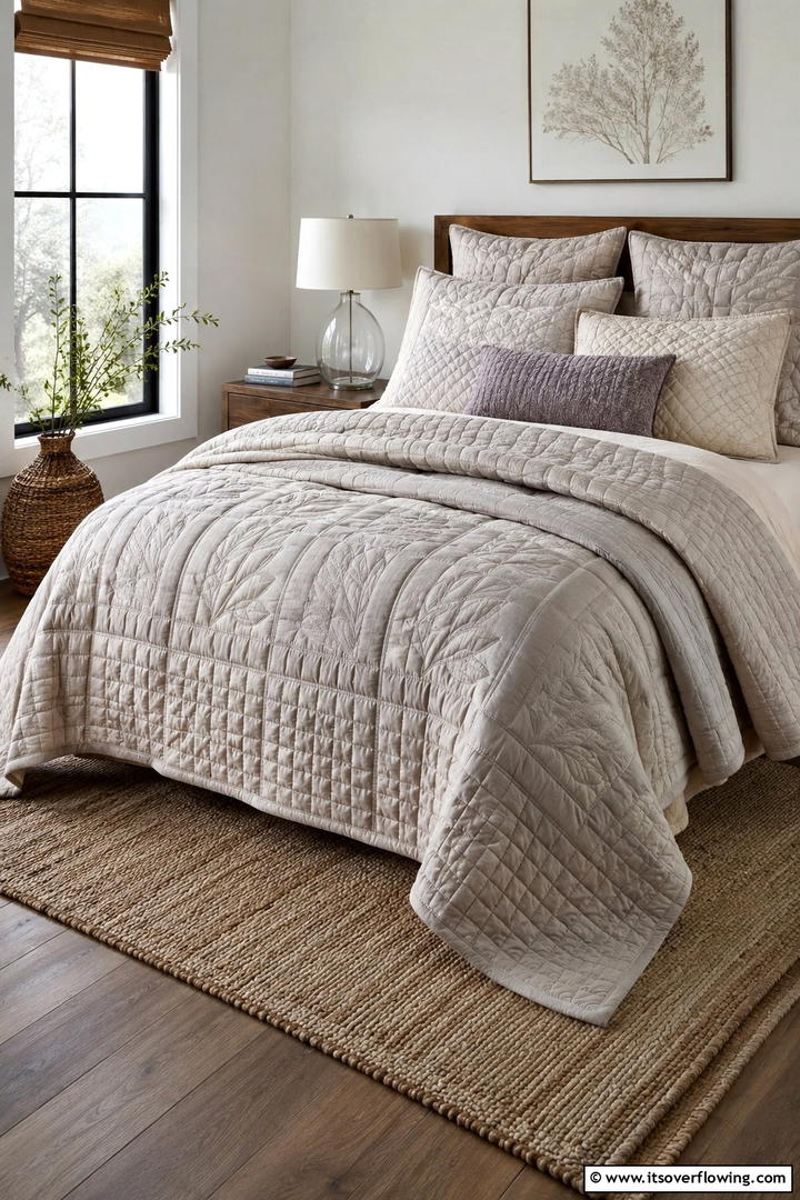 Quilted Textiles - 50 Fall Decor Trends 2025 to Inspire Seasonal Style