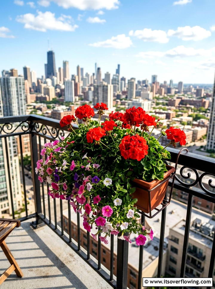 Rail Planter Box - 25 garden ideas for apartments