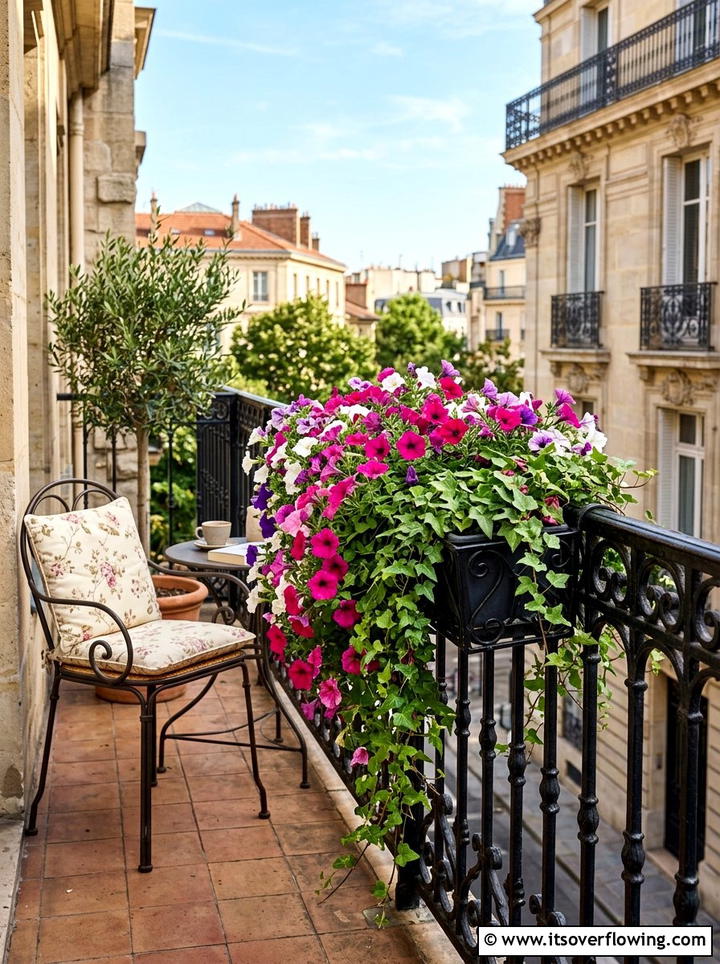 Railing Planter Box - 25 small garden ideas for balcony