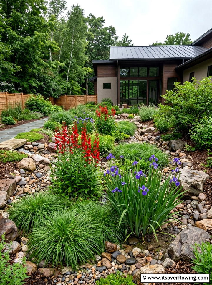 Rain Garden - 25 garden ideas with native plants