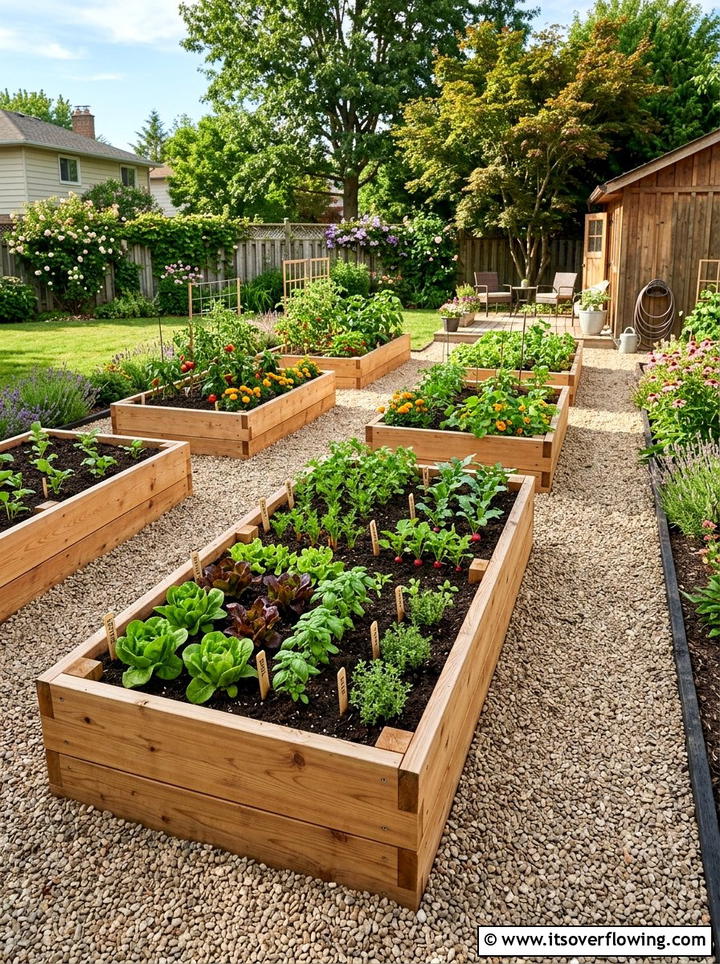 Raised Bed - 25 garden ideas for beginners