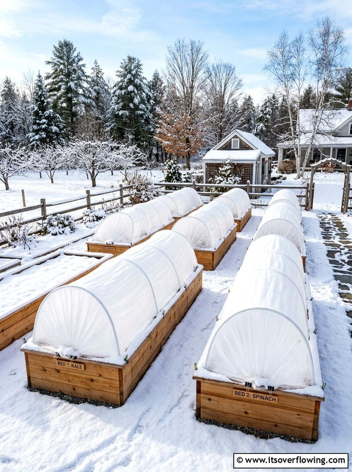Raised Bed Coverings - 25 garden ideas for winter