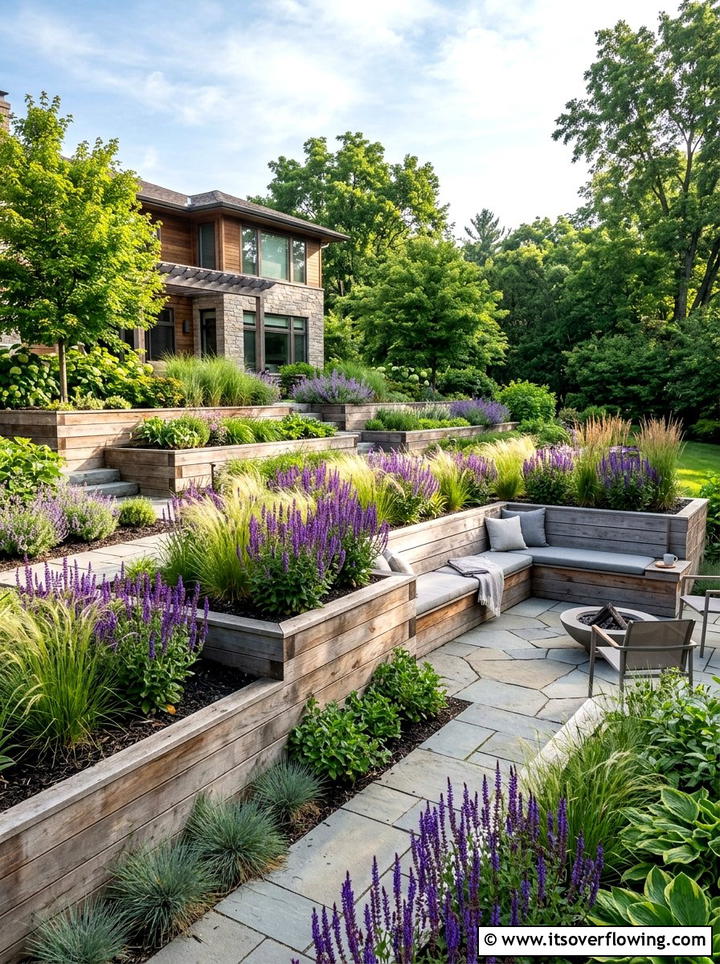 Raised Bed Landscape - 25 garden ideas for outdoor entertaining