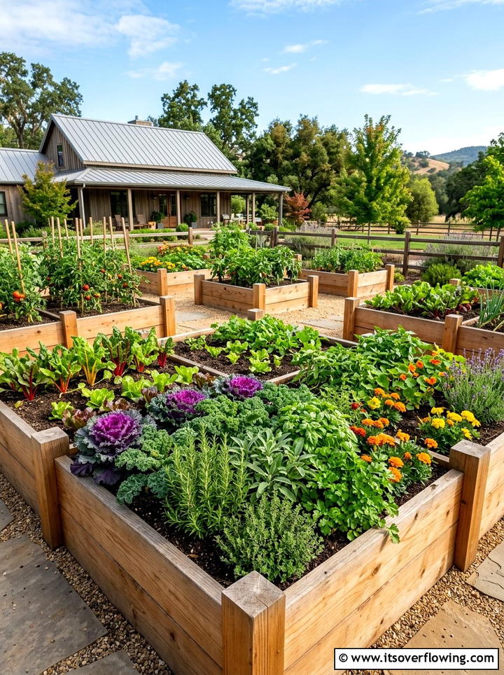 Raised Garden Bed - 25 garden ideas for front yards