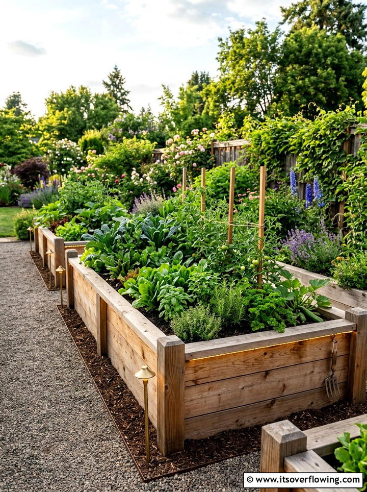 Raised Garden Bed - 25 garden ideas for hot climate
