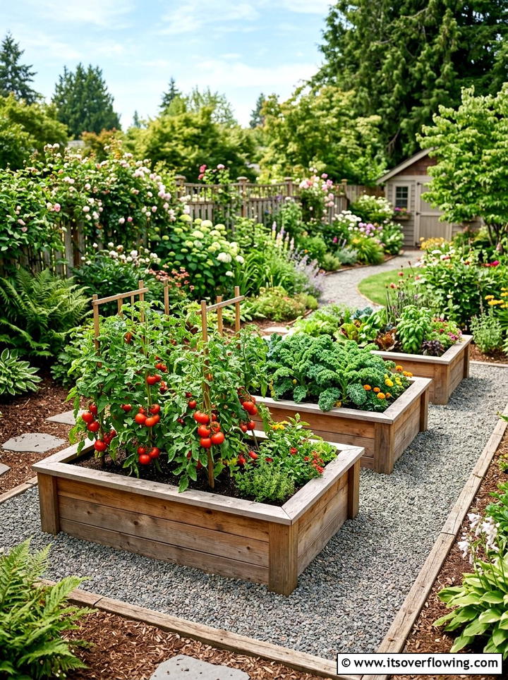 Raised Garden Bed - 25 backyard decorating ideas with patio decor