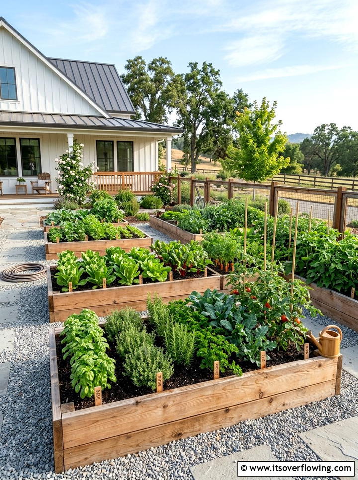 Raised Garden Bed - 25 garden ideas low maintenance
