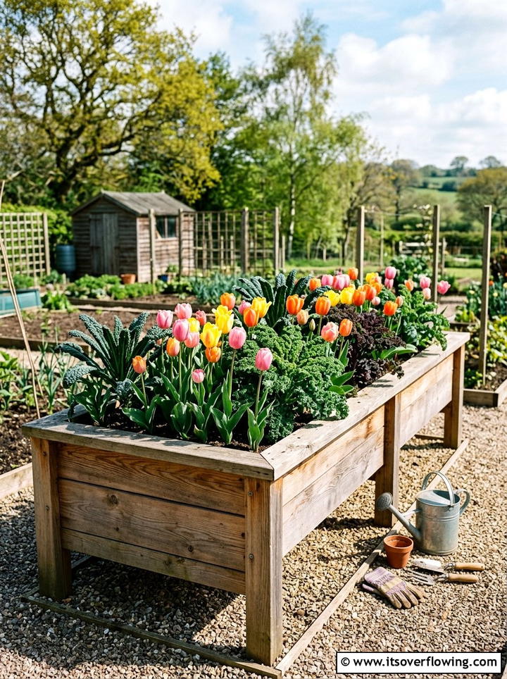 Raised Garden Bed - 25 small garden ideas for balcony
