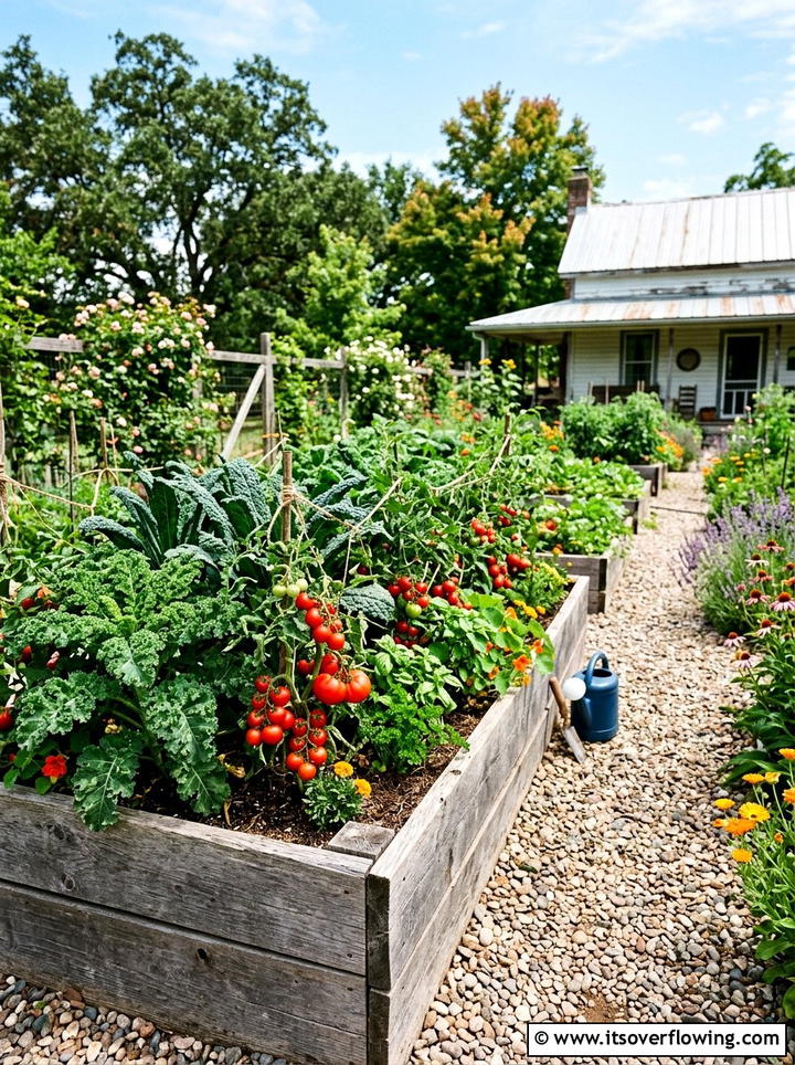 Raised Garden Bed - 25 upcycled garden ideas with reclaimed wood