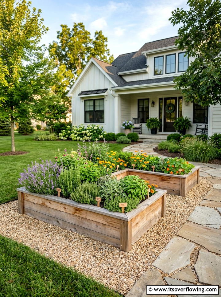 Raised Garden Bed In Front Yard - 25 garden ideas for curb appeal