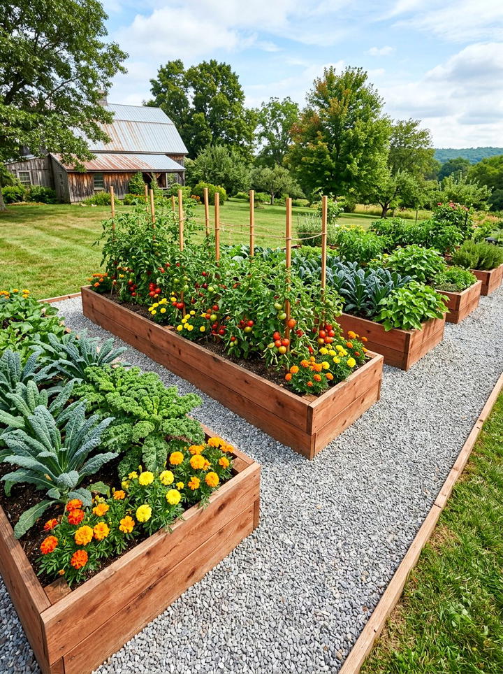 Raised Garden Bed - 25 backyard decorating ideas diy